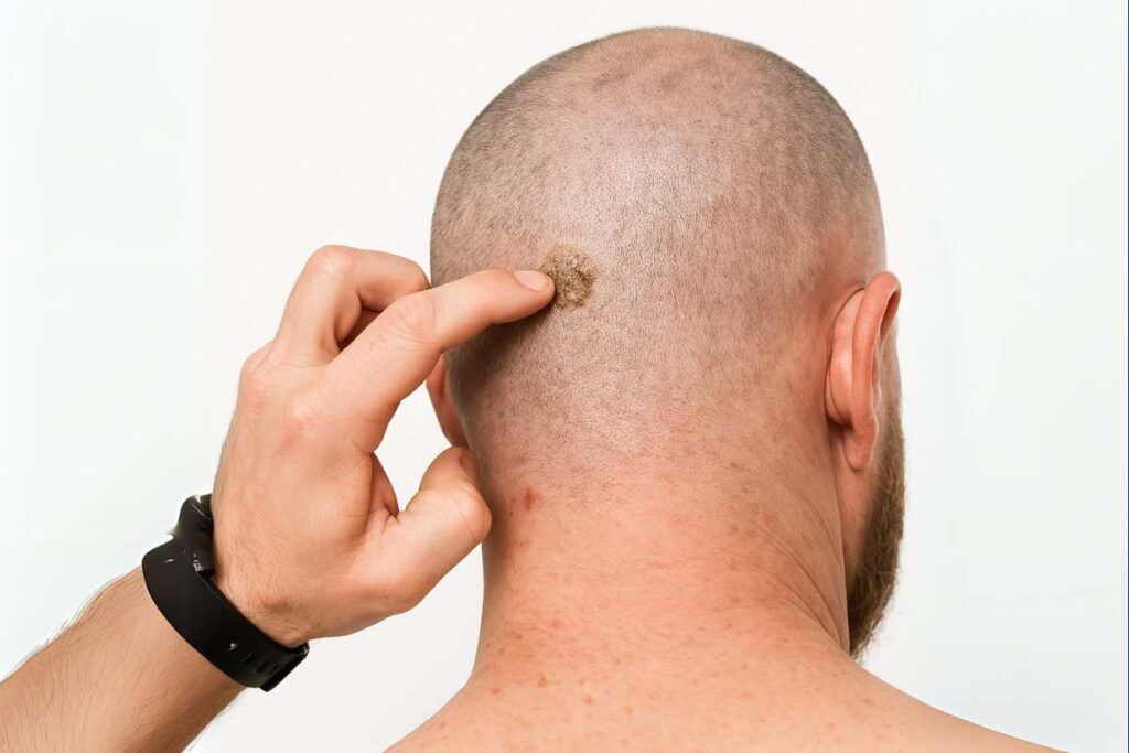 Foliculitis tras injerto capilar